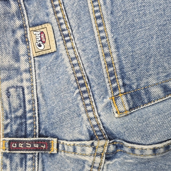 CRUEL GIRL Juniors Slim Fit Blue Jeans 11 XL Extra Long - Picture 5 of 7
